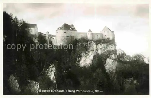 AK / Ansichtskarte Beuron Donautal mit Burg Wildenstein Kat. Beuron