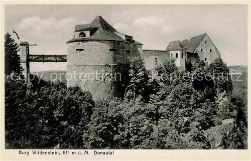 AK / Ansichtskarte Donautal Burg Wildenstein Kat. Ulm