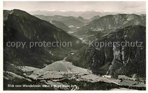 AK / Ansichtskarte Bayrischzell Blick vom Wendelstein Kat. Bayrischzell