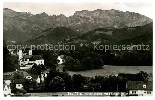 AK / Ansichtskarte Bad Toelz Kalvarienberg mit Benediktinenwand Kat. Bad Toelz