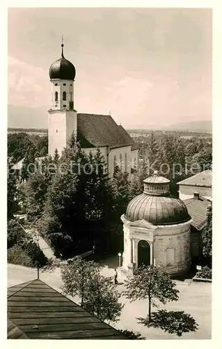 AK / Ansichtskarte Bad Heilbrunn Adelheidsquelle Kirche Kat. Bad Heilbrunn