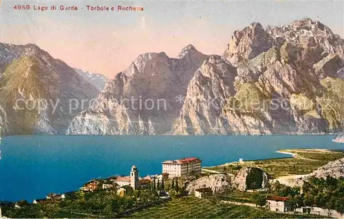 AK / Ansichtskarte Torbole Lago di Garda e Rochetta Gardasee Alpen Kat. Italien