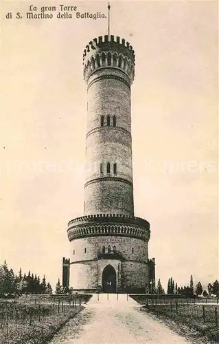 AK / Ansichtskarte San Martino Battaglia La gran Torre Turm Kat. Italien