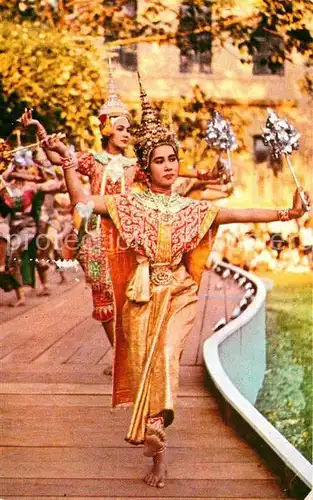 AK / Ansichtskarte Bangkok Thai classical dance Kat. Bangkok