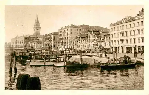 AK / Ansichtskarte Venezia Venedig Riva degli Schiavoni Kat. 