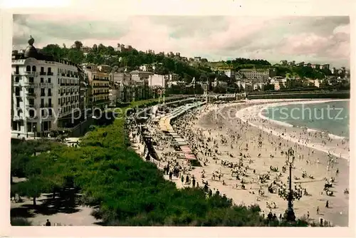 AK / Ansichtskarte San Sebastian de Garabandal Paseo y playa de la Concha