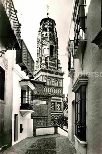 AK / Ansichtskarte Barcelona Cataluna Pueblo Espanol Calle Bulas Torre Utebo Kat. Barcelona