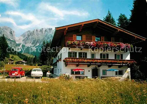 AK / Ansichtskarte Ellmau Tirol Fremdenheim Steiner am Wilden Kaiser Kaisergebirge Kat. Ellmau
