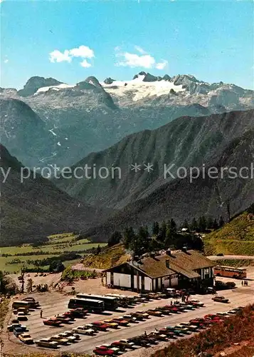 AK / Ansichtskarte Altaussee Loser Bergrestaurant mit Dachsteingebirge Wandergebiet Skigebiet Kat. Altaussee