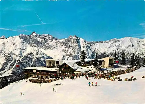 AK / Ansichtskarte Seefeld Tirol Rosshuette Bergstation Bergbahn Wintersportplatz Alpenpanorama Kat. Seefeld in Tirol