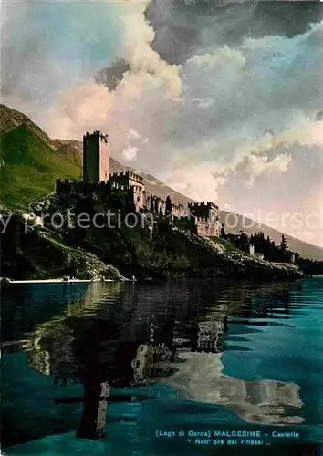 AK / Ansichtskarte Malcesine Lago di Garda Castello Schloss Gardasee Kat. Malcesine