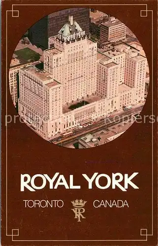 AK / Ansichtskarte Toronto Canada Royal York Kat. Ontario