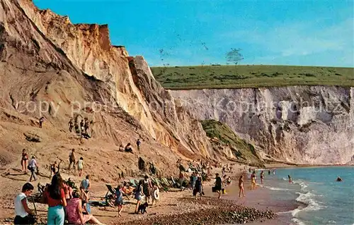 AK / Ansichtskarte Alum Bay Isle of Wight Coloured Cliffs Kat. Grossbritannien