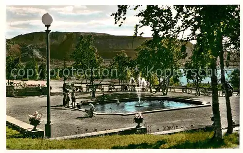 AK / Ansichtskarte Kiruna Park Wasserspiele Kat. Kiruna