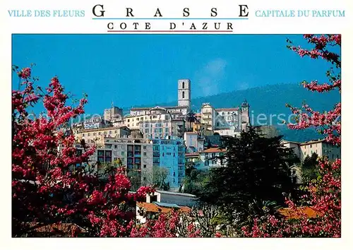 AK / Ansichtskarte Grasse Alpes Maritimes Ville des fleurs Capitale du parfum Cote d Azur Kat. Grasse