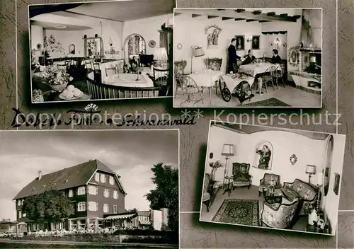AK / Ansichtskarte Dobel Schwarzwald Hotel Funk  Kat. Dobel