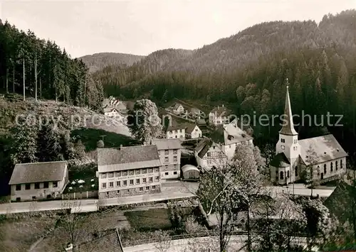 AK / Ansichtskarte Nussbach Schwarzwald Kirche Kat. Triberg im Schwarzwald