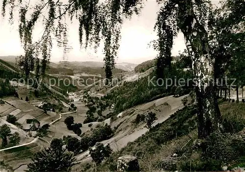 AK / Ansichtskarte Nussbach Schwarzwald Panorama  Kat. Triberg im Schwarzwald