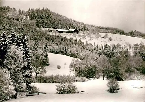 AK / Ansichtskarte Isny Allgaeu Berghotel Jaegerhof Kat. Isny im Allgaeu