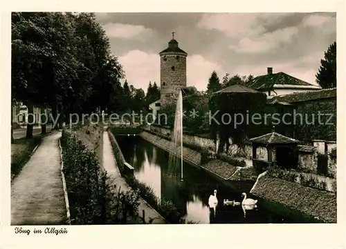 AK / Ansichtskarte Isny Allgaeu Diebsturm Kat. Isny im Allgaeu