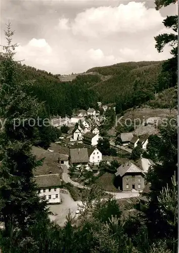 AK / Ansichtskarte Nussbach Schwarzwald Teilansicht  Kat. Triberg im Schwarzwald