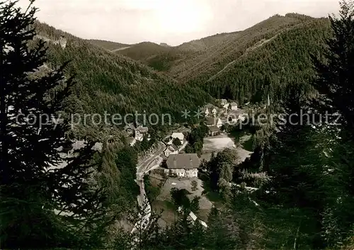 AK / Ansichtskarte Nussbach Schwarzwald Panorama  Kat. Triberg im Schwarzwald