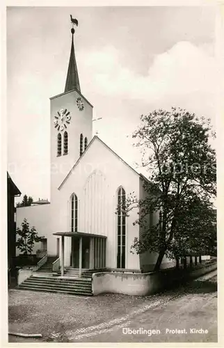 AK / Ansichtskarte ueberlingen Bodensee Protestantische Kirche Kat. ueberlingen