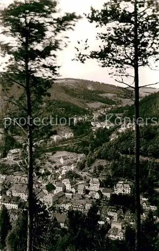 AK / Ansichtskarte Triberg Schwarzwald Teilansicht Kat. Triberg im Schwarzwald