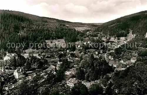 AK / Ansichtskarte Triberg Schwarzwald Panorama Kat. Triberg im Schwarzwald