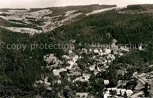 AK / Ansichtskarte Triberg Schwarzwald mit Schonach Kat. Triberg im Schwarzwald