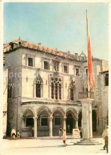 AK / Ansichtskarte Dubrovnik Ragusa Sponza Kat. Dubrovnik