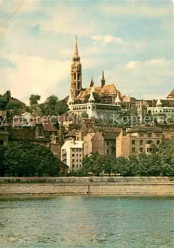 AK / Ansichtskarte Budapest Budai latkep Ansicht von Buda Kathedrale Kat. Budapest