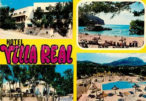 AK / Ansichtskarte Camp de Mar Hotel Villa Real Strand Swimming Pool Kat. Andratx Mallorca