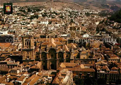 AK / Ansichtskarte Granada Andalucia Catedral Kathedrale Fliegeraufnahme Kat. Granada