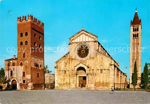 AK / Ansichtskarte Verona Veneto Basilica di S Zeno Kat. Verona