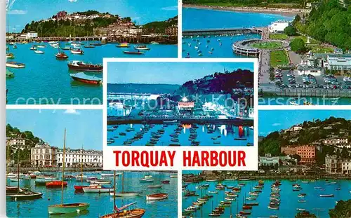 AK / Ansichtskarte Torquay UK Hafen