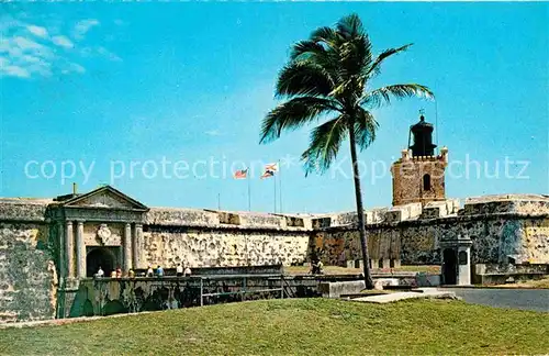 AK / Ansichtskarte San Juan Puerto Rico Castillo San Felipe del Morro Kat. San Juan