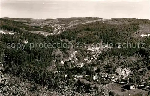 AK / Ansichtskarte Triberg Schwarzwald Panorama Kat. Triberg im Schwarzwald