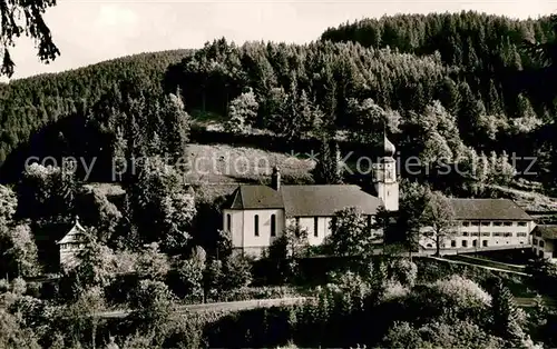 AK / Ansichtskarte Triberg Schwarzwald Wallfahrtskirche Kat. Triberg im Schwarzwald