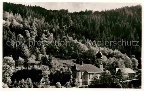 AK / Ansichtskarte Triberg Schwarzwald Wallfahrtskirche Maria in der Tann Kat. Triberg im Schwarzwald