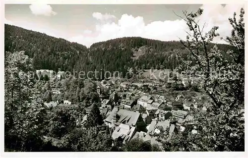 AK / Ansichtskarte Triberg Schwarzwald Teilansicht Kat. Triberg im Schwarzwald