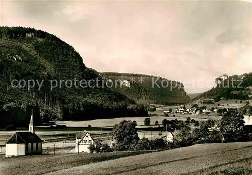 AK / Ansichtskarte Neidingen Beuron mit Hausen im Tal Kapelle Kat. Beuron