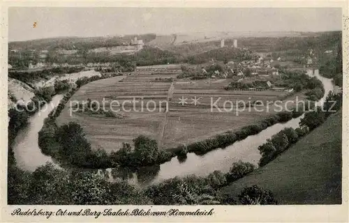 AK / Ansichtskarte Rudelsburg Panorama Kat. Bad Koesen