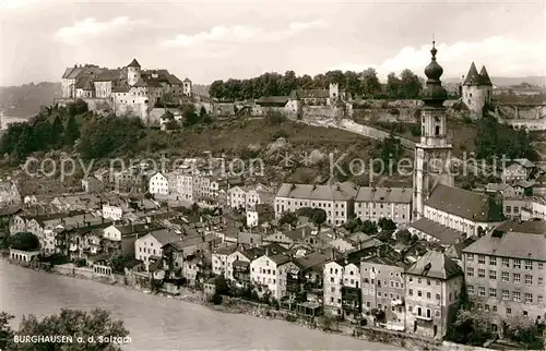 AK / Ansichtskarte Burghausen Salzach Panorama Kat. Burghausen