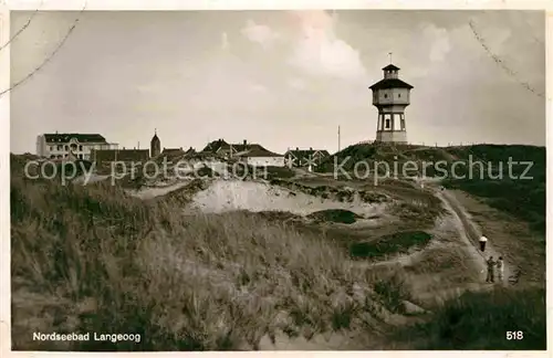 AK / Ansichtskarte Langeoog Nordseebad Leuchtturm Kat. Langeoog