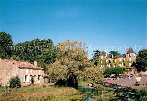 AK / Ansichtskarte Arcais Maisons dans le marais Kat. Arcais