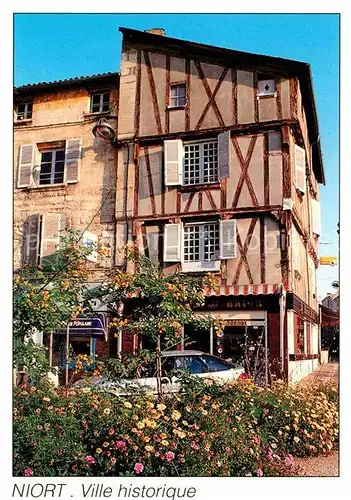 AK / Ansichtskarte Niort Ville historique Vieilles Maisons Kat. Niort