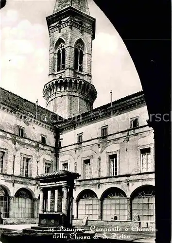 AK / Ansichtskarte Perugia Umbria Campanile e Chiostor della Chiesa di S. Pietro Kat. Perugia
