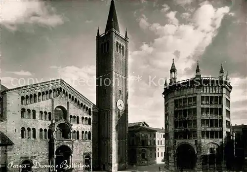 AK / Ansichtskarte Parma Emilia Romagna Duomo e Battistero Kat. Parma