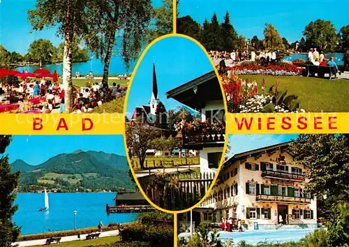 AK / Ansichtskarte Bad Wiessee Partien am See Kat. Bad Wiessee